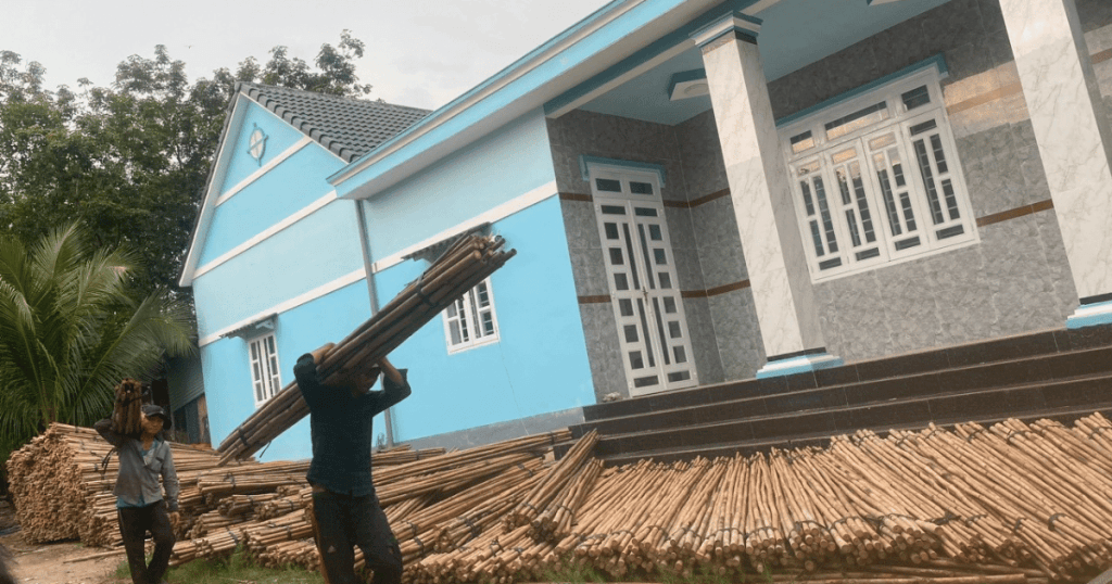 wholesale good price bamboo sticks in vietnam