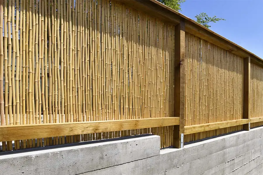 bamboo fence manufacturer