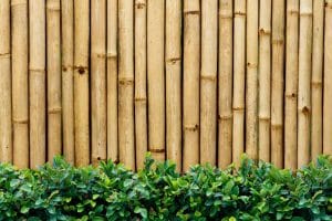 bamboo fencing material