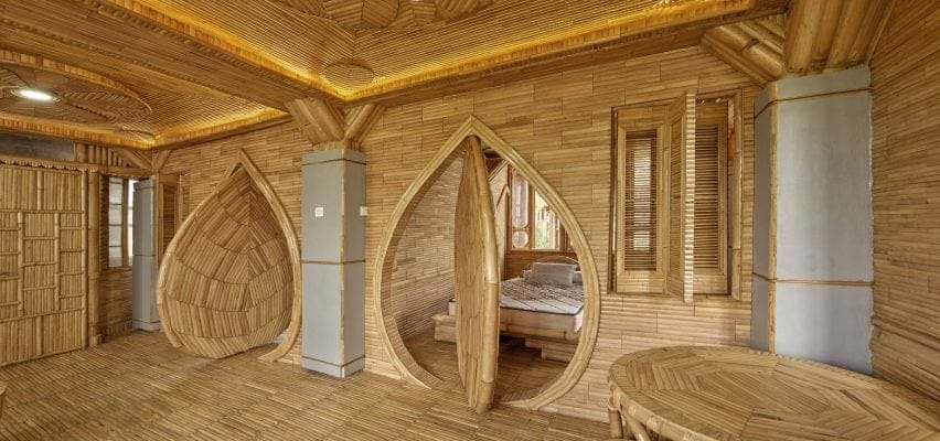 bamboo house structure