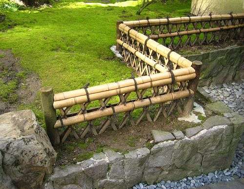 bamboo fence design for zoo