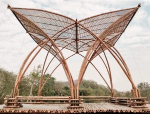 bamboo structure