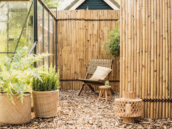 Half Round Bamboo Fencing: Eco-Friendly Outdoor Elegance 5 half round bamboo fencing