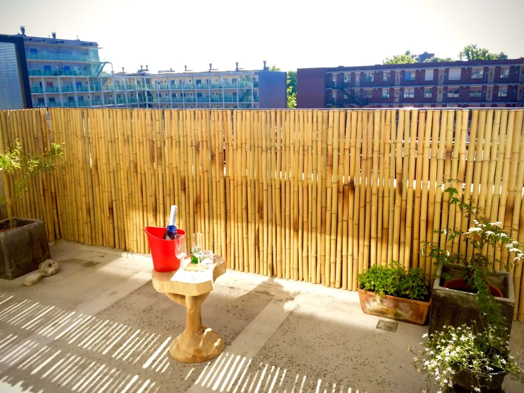 Half Round Bamboo Fencing: Eco-Friendly Outdoor Elegance 6 half round bamboo fencing