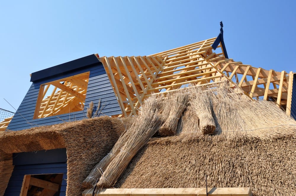 thatched roofs