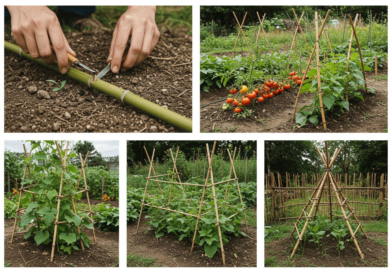 Bamboo Tomato Cage